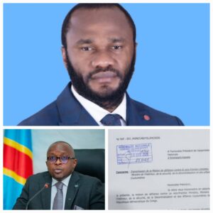 RDC : le Député National Laddy Yangotikala Senga dépose une motion de défiance contre le Vice-Premier ministre en charge de l’Intérieur